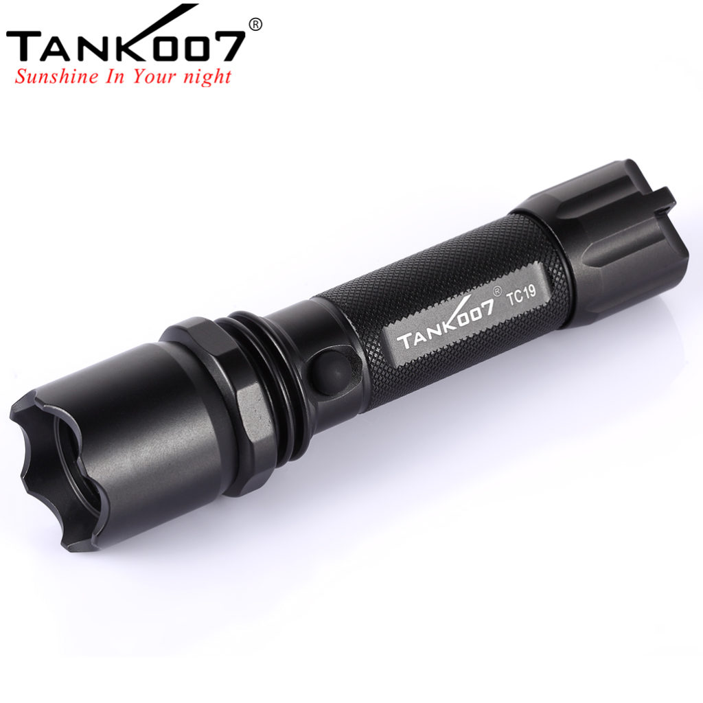 Battery Not included Torch Light Q5 3000 Lumen Torch Led Tactical Flashlight 3 Mode Adjustable Focus Zoomable Camping Torch Powered by 14500 Batteries A02 