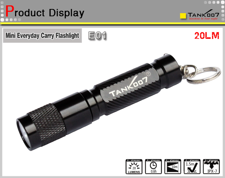 E01 mini flashlight TANK007 (2)