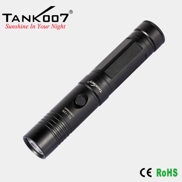 TANK007 TC128 Magnetic Rechargeable Flashlight
