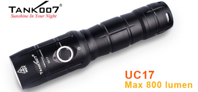 UC17 TANK007 flashlight