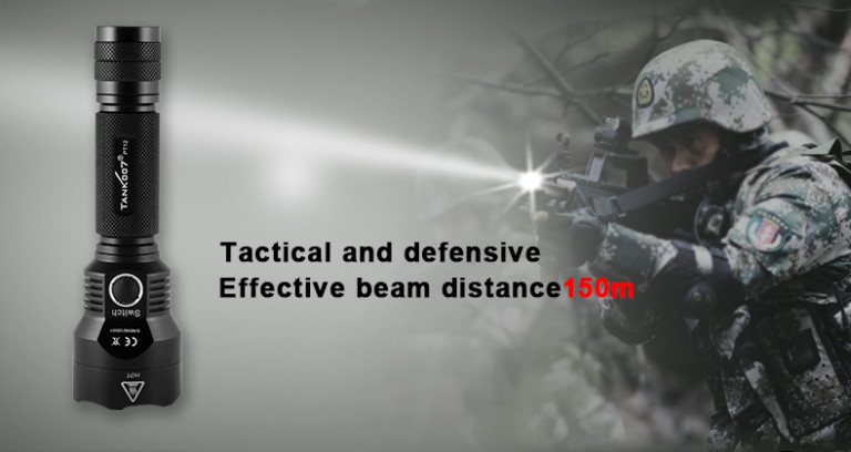 tank007 PT12 tactical flashlight