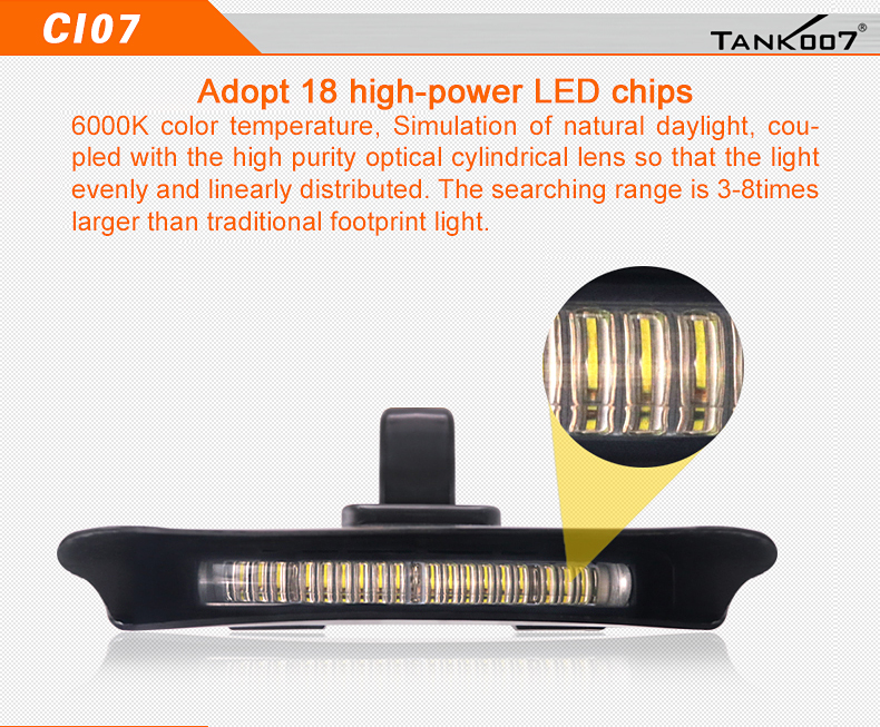 CI07 Portable Wide Amplitude Footprint LED Light (4)