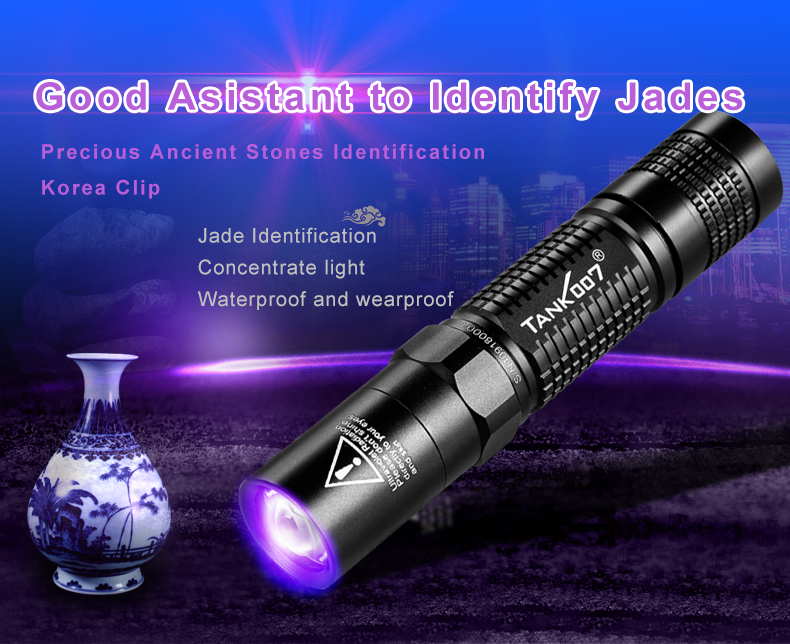 uv-l03 TANK007 UV Flashlight for leak detection