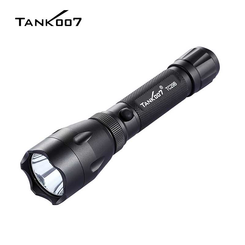 TC29B Long Range Rechargeable LED Police Flashlight 350 Lumens