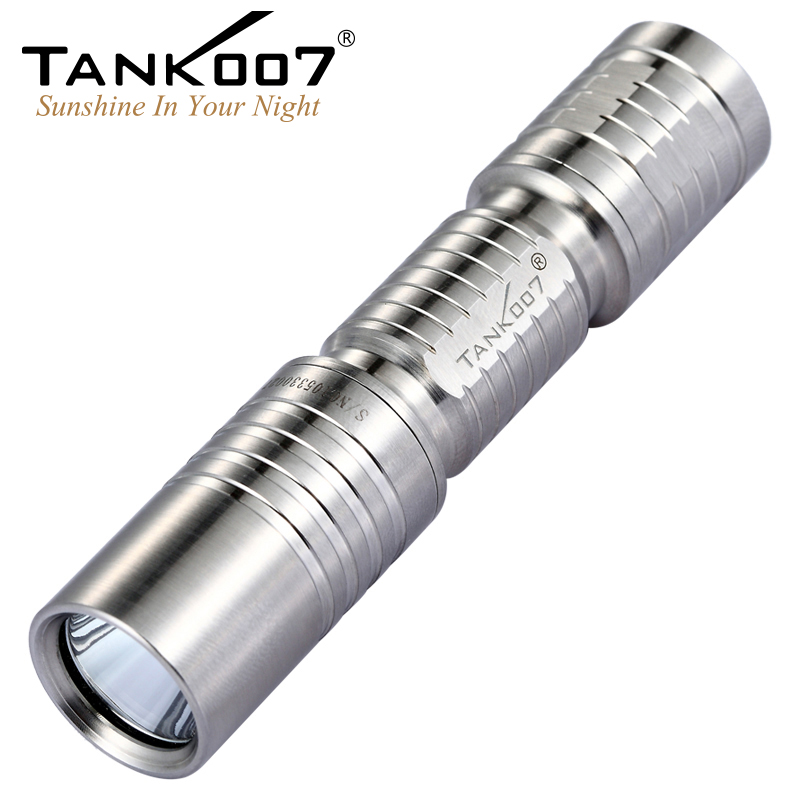E3 Q5 Outdoor Portable Flashlight-Discontinued Stainless Steel Nature