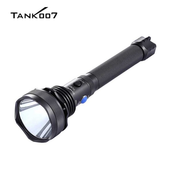 1/2pcs Mini Thin Flashlight Tactical Police Shoulder Light USB Type
