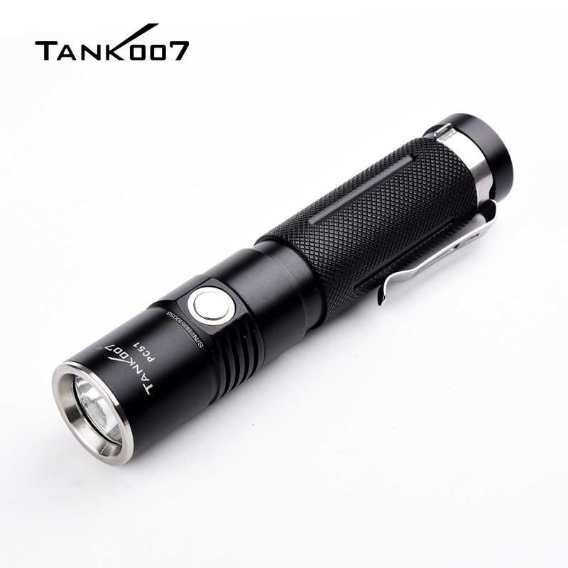PC51 Protable usb rechargeable cree flashlight wholesale-Discontinued