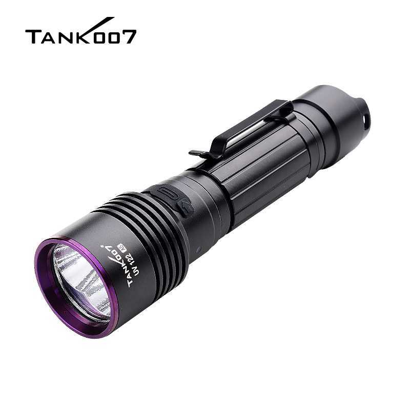 UV122 NDT forensic dual LED UV Torch blacklight flashlight rechargeable 365nm flashlight