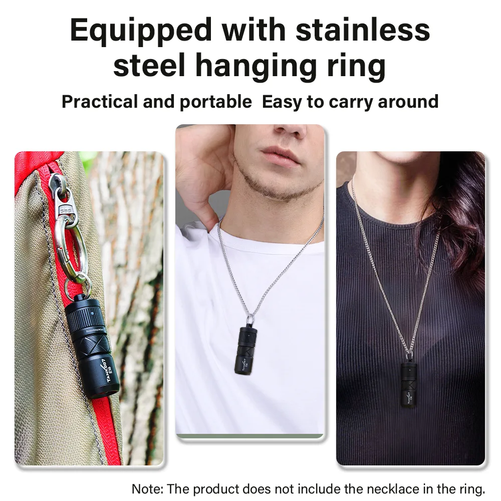 Magnetic mini zoomable flashlight  E16 - Image 8