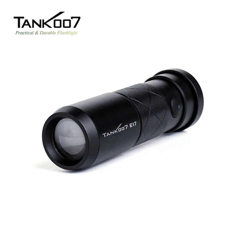 TANK007 E17 mini portable tail magnetic flashlight high brightness adjustable focus small flashlight - Image 7
