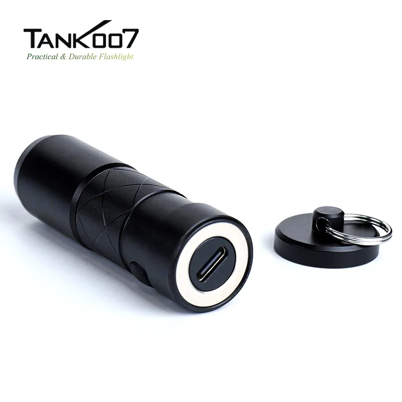 TANK007 E17 mini portable tail magnetic flashlight high brightness adjustable focus small flashlight - Image 8